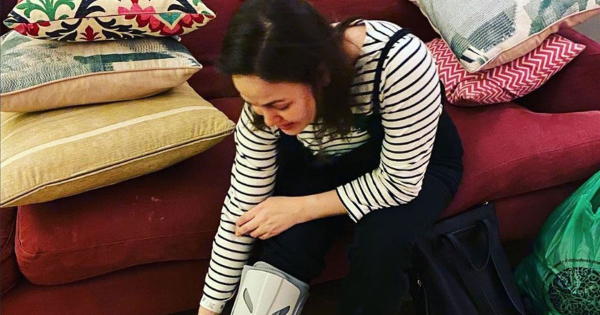 Giovanna Fletcher forced out of West End show after suffering nasty injury