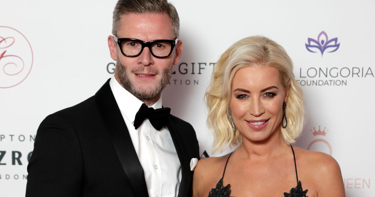 Denise van Outen’s ex being comforted by Peter Crouch ‘disrupting sportsman’s marriage’
