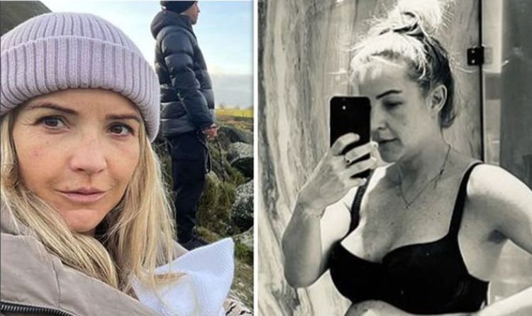 ‘Lots to be thankful for!’ Helen Skelton takes newborn on hike days after giving birth | Celebrity News | Showbiz & TV