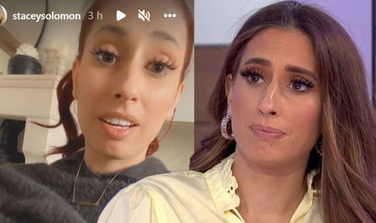 Stacey Solomon issues apology for ‘anticlimax’ in Joe Swash update as he ‘packs his bags’ | Celebrity News | Showbiz & TV