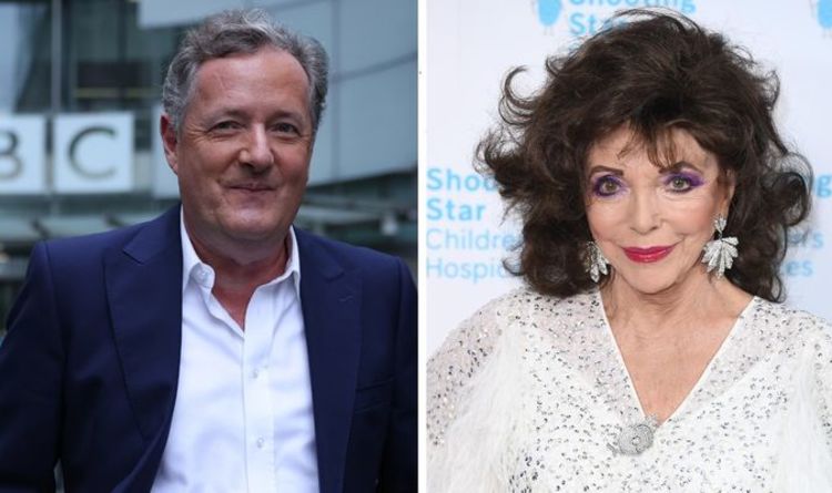 Piers Morgan swapped seats at glitzy dinner to save Dame Joan Collins from ’embarrassment’ | Celebrity News | Showbiz & TV