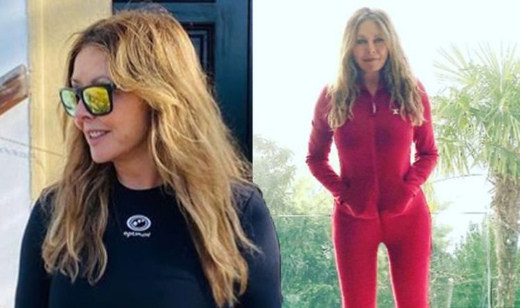 Carol Vorderman, 61, stuns in all in one jumpsuit as she returns from Portuguese retreat | Celebrity News | Showbiz & TV