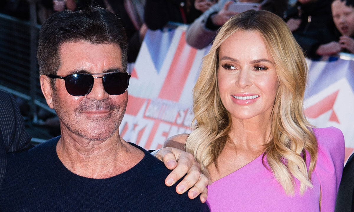 Amanda Holden reacts to Simon Cowell’s shock engagement – and hints at wedding date