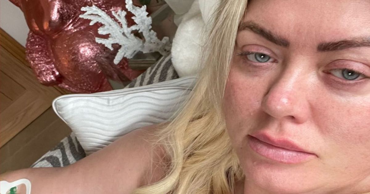 Gemma Collins shares ongoing battle with Covid as she’s hooked up to drip