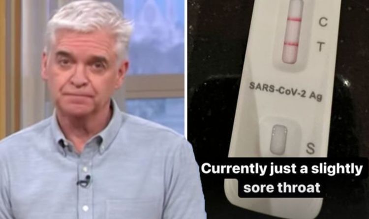 Phillip Schofield fumes as he tests positive for Covid, sparking chaos for This Morning | Celebrity News | Showbiz & TV