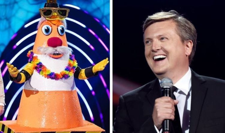The Masked Singer’s Aled Jones teases jaw-dropping plan to tour cathedrals as traffic cone | Celebrity News | Showbiz & TV