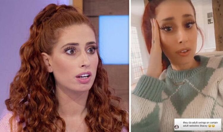 Stacey Solomon left horrified after accidental Google search gives X-rated results | Celebrity News | Showbiz & TV