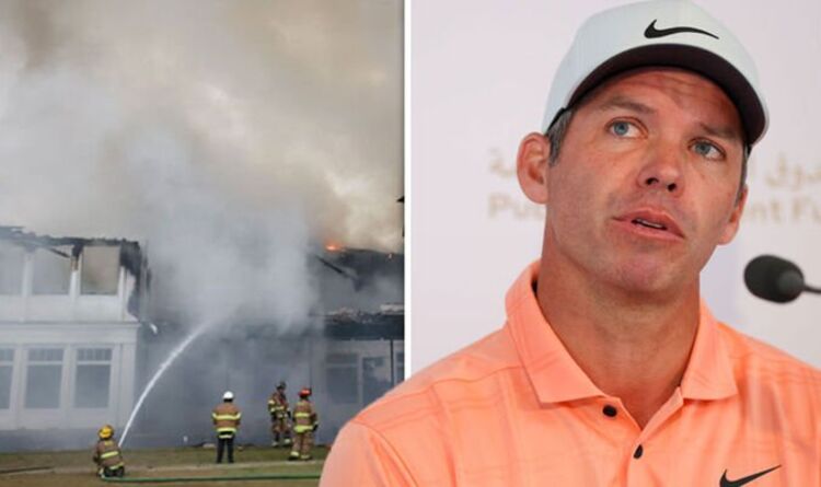 ‘So sad’ Paul Casey’s devastation as golf champion reacts to Oakland Hills fire | Celebrity News | Showbiz & TV