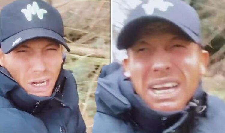 Stacey Solomon’s beau Joe Swash’s horror after Storm Eunice wrecks havoc at Pickle Cottage | Celebrity News | Showbiz & TV