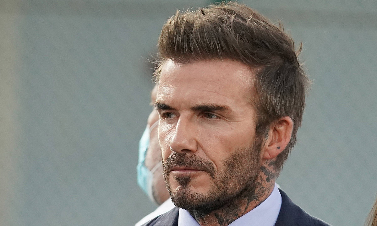 David Beckham saddened during family holiday with Cruz and Harper Seven