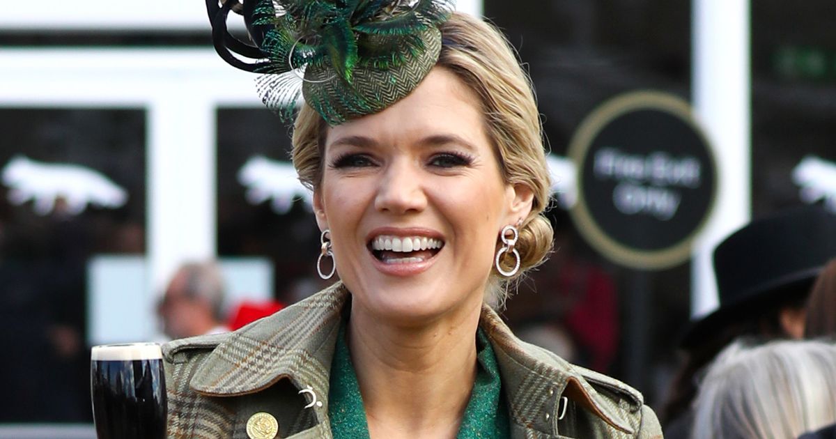 GMB’s Charlotte Hawkins and Corrie stars lead celeb race goers at Cheltenham Festival