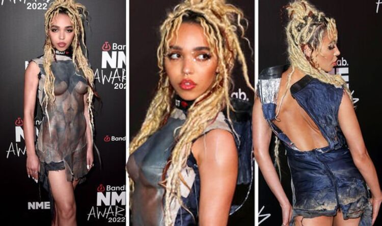 Singer FKA Twigs bares all as she goes nude in totally see-through dress at NME Awards | Celebrity News | Showbiz & TV