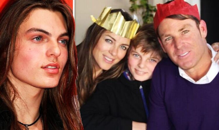 Liz Hurley’s son Damian, 19, ‘heartbroken’ after death of ‘father figure’ Shane Warne | Celebrity News | Showbiz & TV