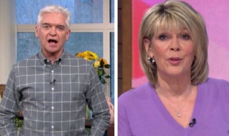 Phillip Schofield and Ruth Langsford’s ‘awkward’ tension seen by viewers after Eamonn row | Celebrity News | Showbiz & TV
