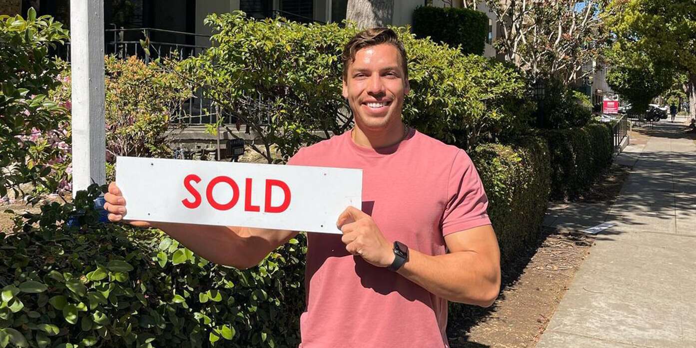 Joseph Baena Celebrates Selling First Home as a Real Estate Agent