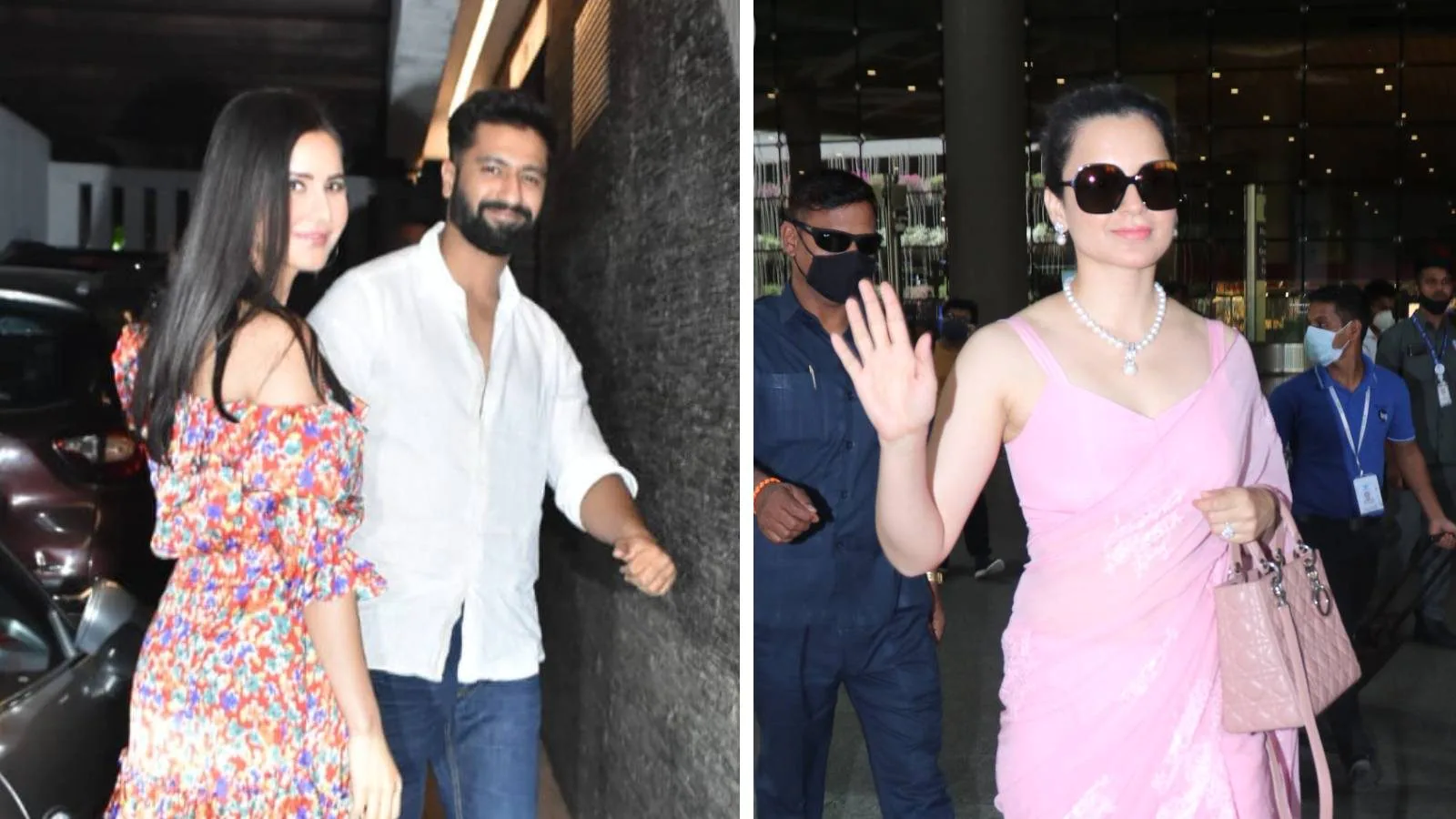 Katrina Kaif, Vicky Kaushal, Karan Johar, Kangana Ranaut, Janhvi Kapoor Among Celebrities Spotted Out And About