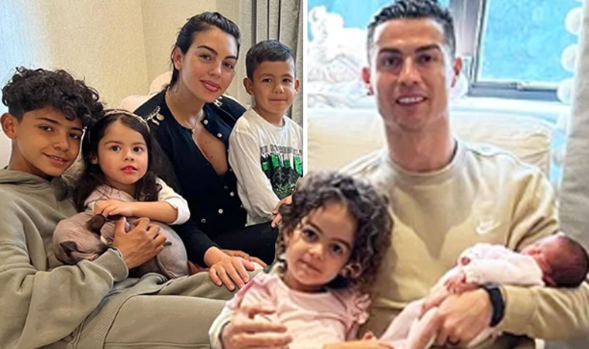 Cristiano Ronaldo shares first snaps of newborn baby in new family photo after son’s death | Celebrity News | Showbiz & TV