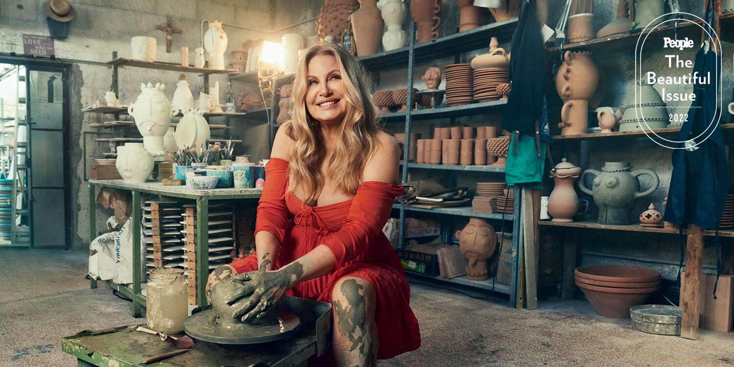 Jennifer Coolidge Was Inspired by Painting a Half-Naked Man