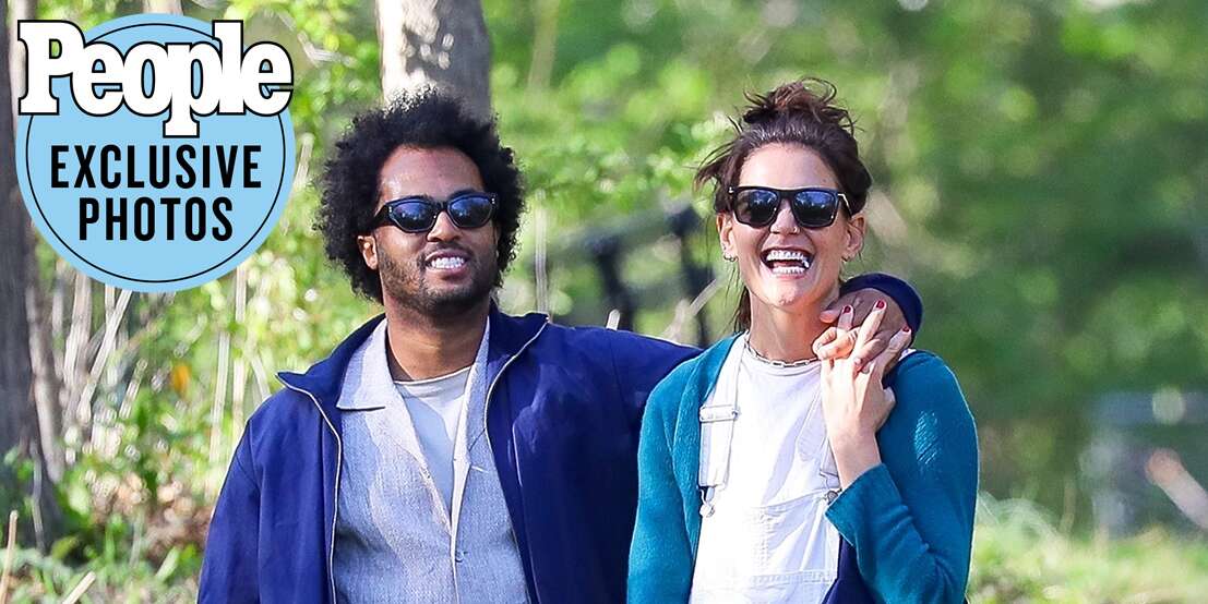 Katie Holmes Kisses and Holds Hands with Musician Bobby Wooten III: Photos