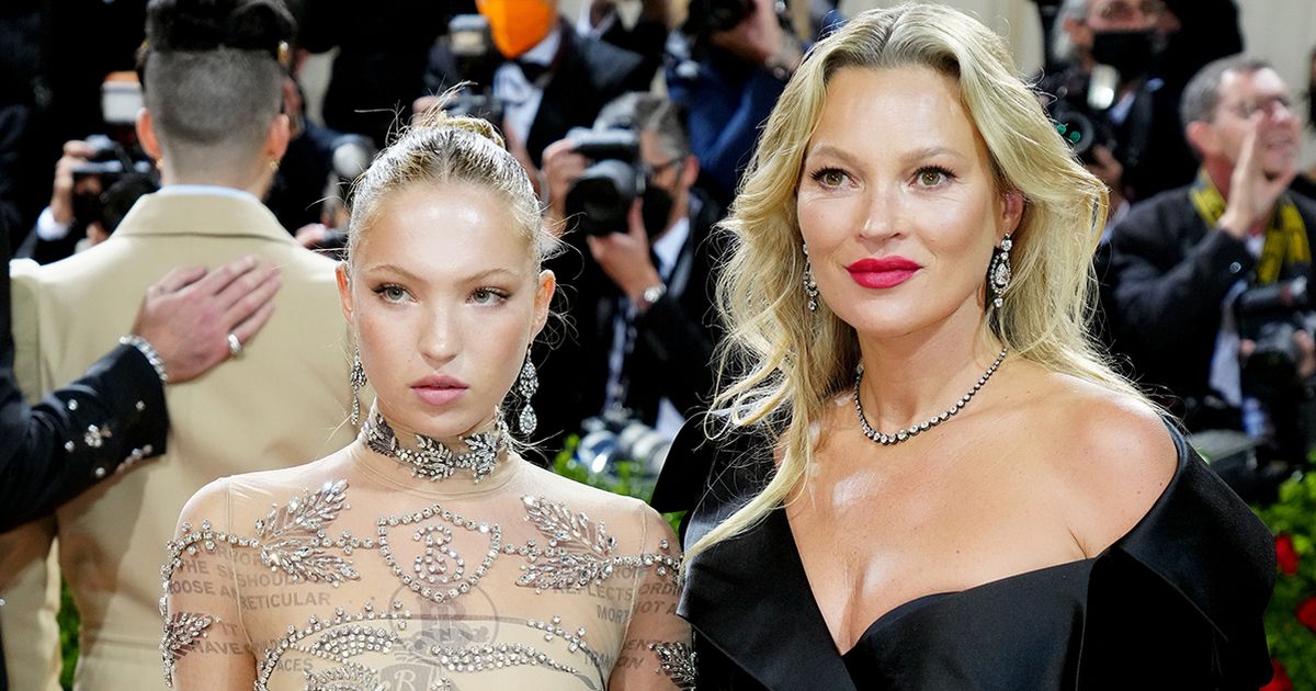 Kate Moss brings mini-me daughter Lila to Met Gala – and she’s a chip off the old block