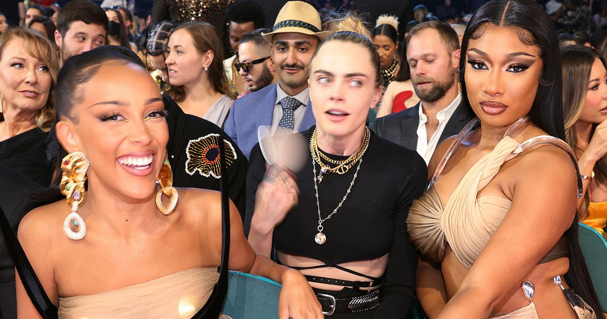 Megan Thee Stallion shares Billboard Music Awards snap with Cara Delevingne ‘edited out’