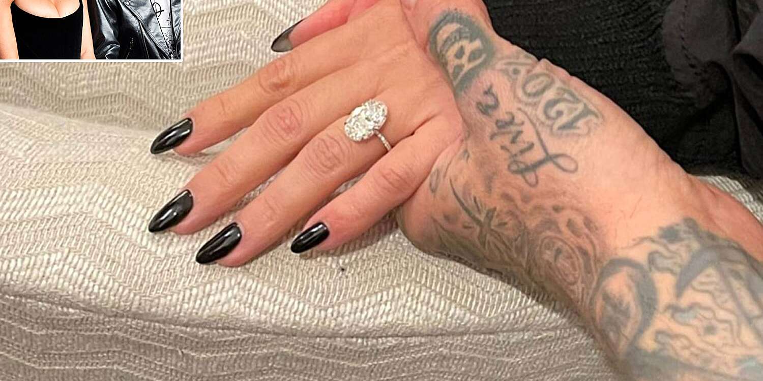 Kourtney Kardashian Broke Engagement Ring from Fiancé Travis Barker