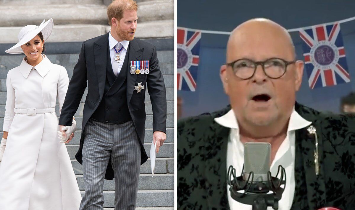 ‘Not a royal!’ James Whale throws Lizzie Cundy off TalkTV for blasting Meghan Markle  | Celebrity News | Showbiz & TV