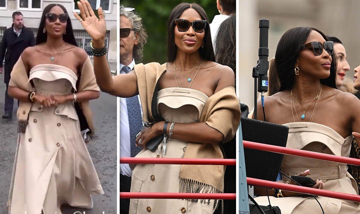 Naomi Campbell, 52, shares her royal wave as she stuns during Platinum Jubilee Pageant | Celebrity News | Showbiz & TV