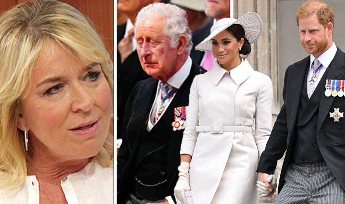 Fern Britton fumes at Prince Charles for ‘segregating’ Harry and Meghan at Jubilee | Celebrity News | Showbiz & TV