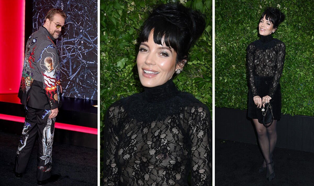 Lily Allen puts on risqué braless display as she attends Tribeca Film Festival Dinner solo | Celebrity News | Showbiz & TV