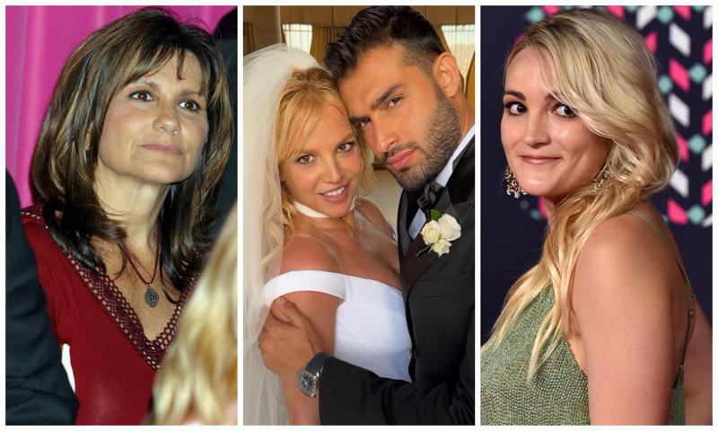 Britney Spears’ mother and sister react to her wedding after not being invited
