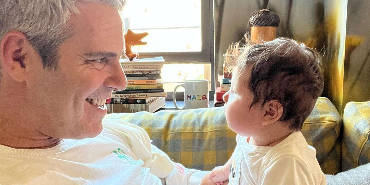 Andy Cohen Twins with 8-Week-Old Daughter Lucy in Adorable Selfie