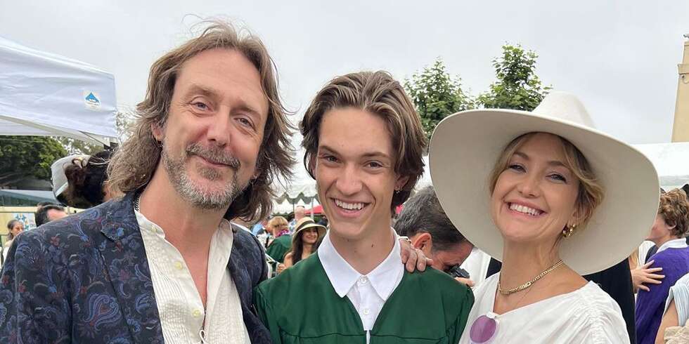Kate Hudson and Ex Chris Robinson Celebrate Son Ryder’s Graduation