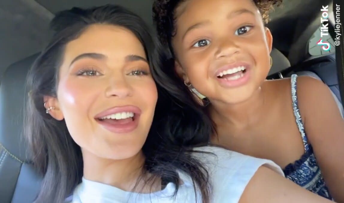 Kylie Jenner and ‘Best Friend’ Stormi Lip Sync to Travis Scott’s ‘Mamacita’ in Sweet TikTok