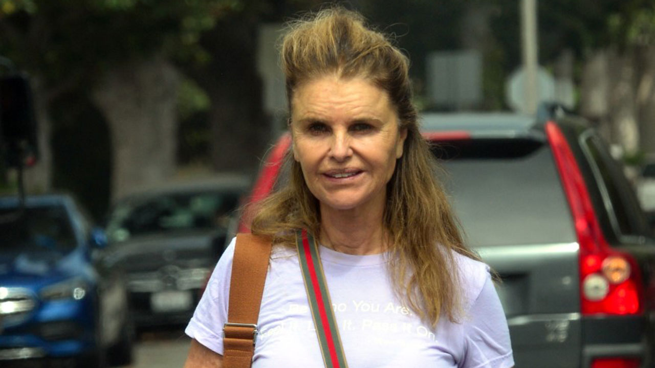 Maria Shriver enjoys a day out as she takes a break from work for ‘spiritual maintenance’