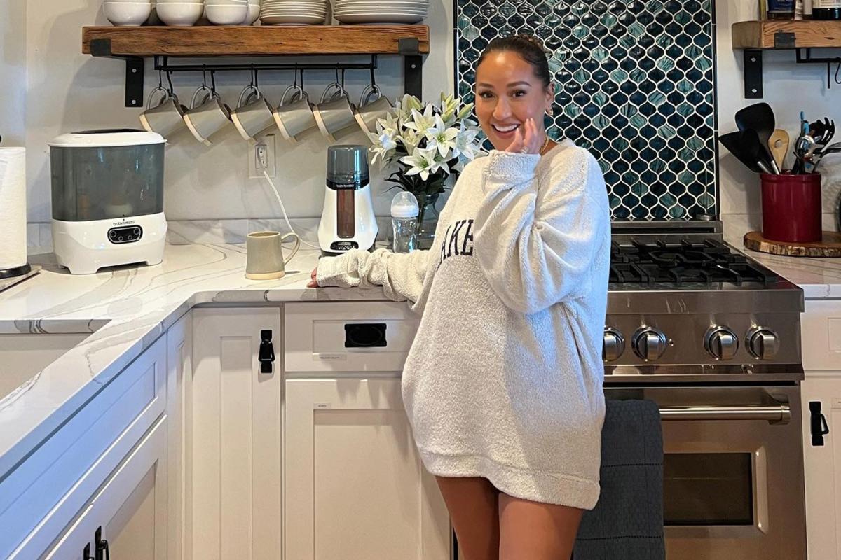 Adrienne Bailon Spends First Days of Motherhood at Lakeside Airbnb: ‘Perfect Backdrop’