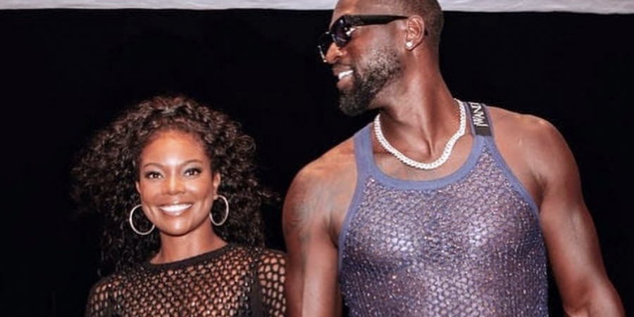 See Gabrielle Union and Dwyane Wade’s Shimmering Mesh Looks in Ibiza