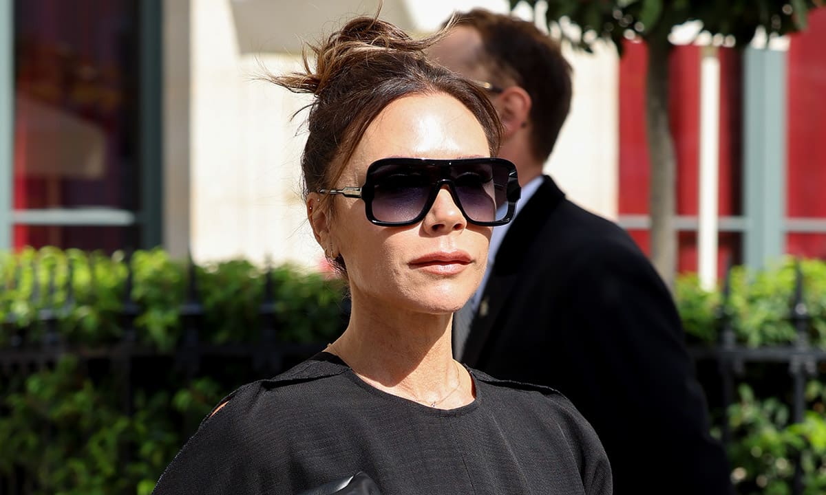 Victoria Beckham in tears following Paris show attended by son Brooklyn and Nicola Peltz