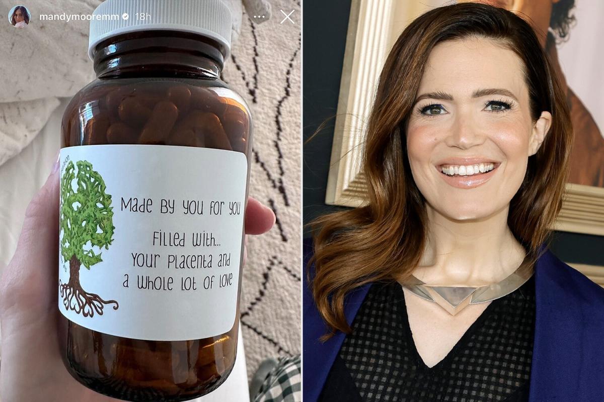 Mandy Moore Reveals She Is Taking Placenta Pills After Birth of Baby Son Ozzie: ‘Round 2’