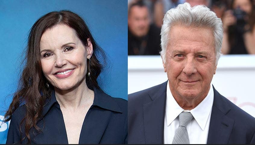 Geena Davis says she once used Dustin Hoffman’s advice to avoid Jack Nicholson’s sexual advances