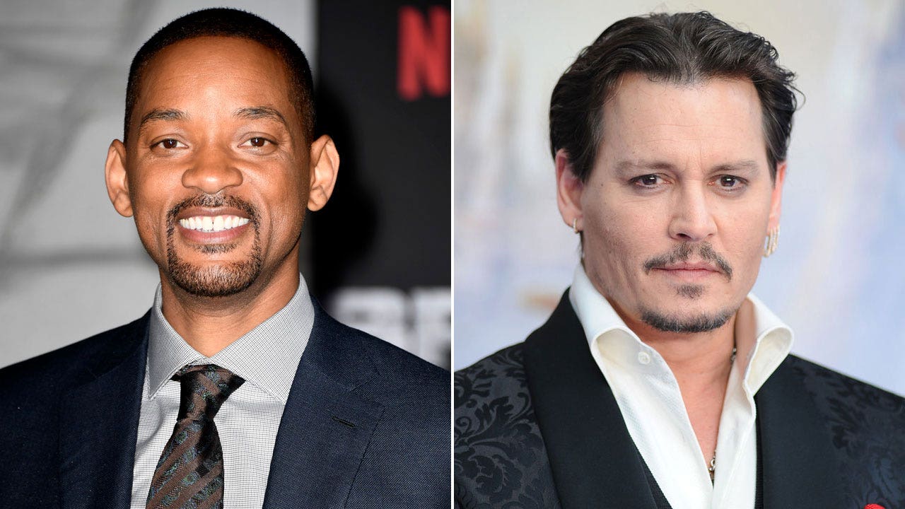 Will Smith and Johnny Depp lead celebrity comebacks after being canceled