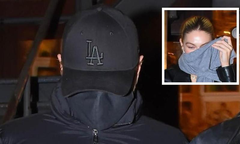 Leonardo DiCaprio tries to go incognito after a dinner date with GiGi Hadid