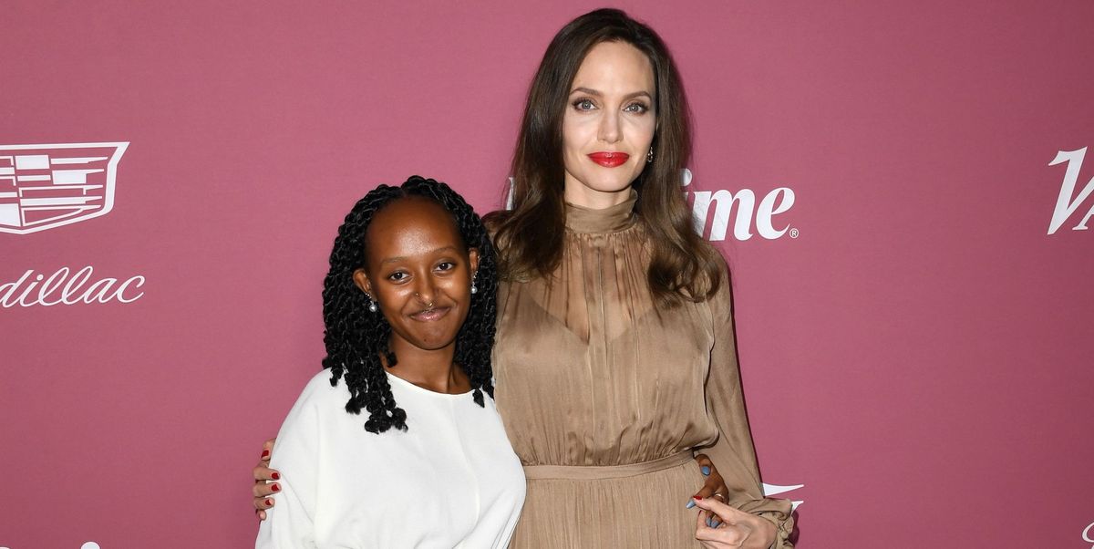 Angelina Jolie’s Daughter Zahara Spent Thanksgiving with Her Family