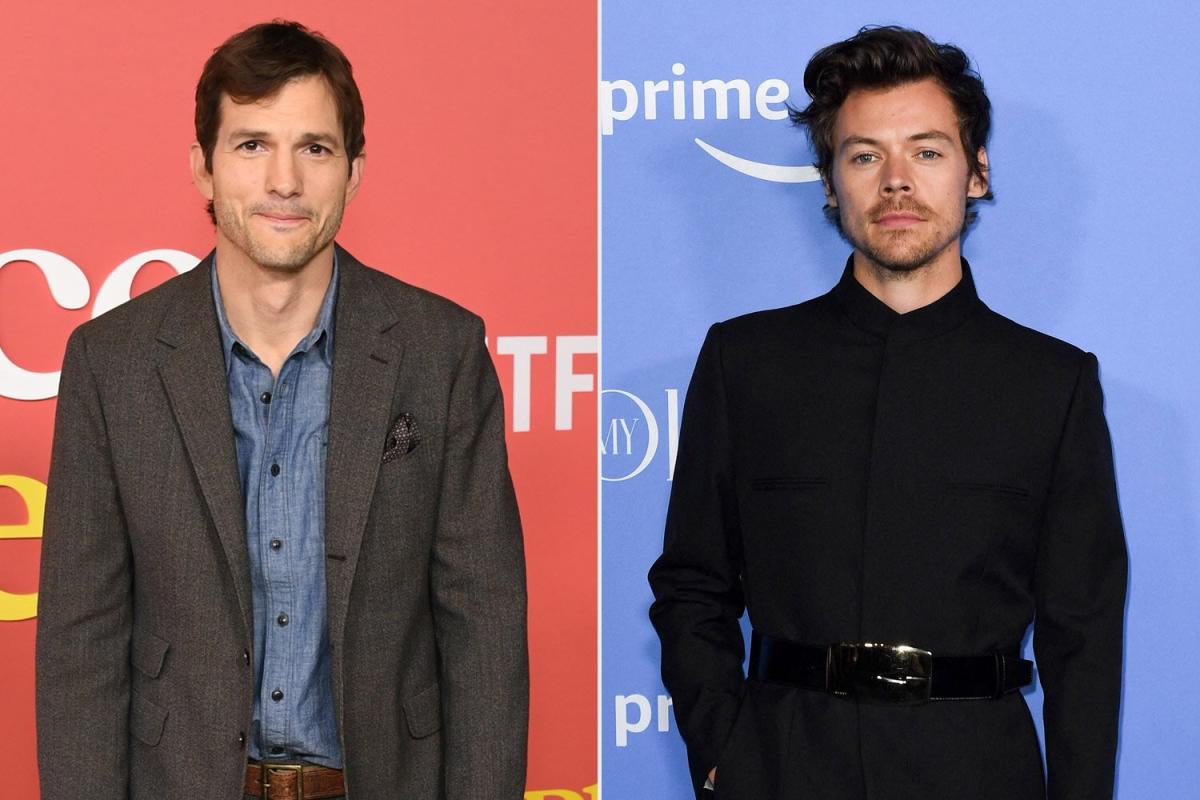 Ashton Kutcher Praised Harry Styles’ Karaoke Before Knowing He Was a Singer: I Felt ‘So Dumb’