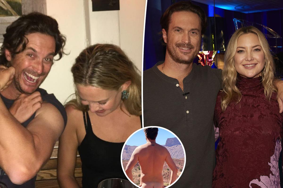 Oliver Hudson tags sister Kate in nude hiking photo on Valentine’s Day