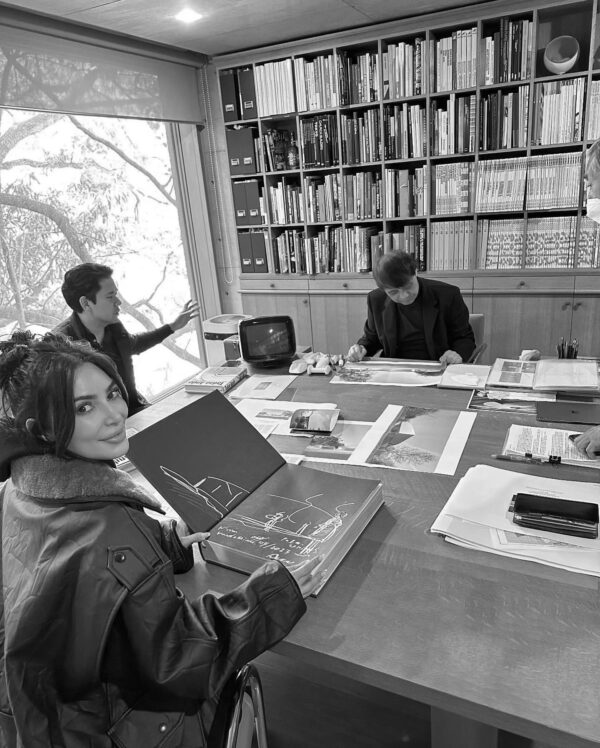 Met with the master himself, Tadao Ando to review and discuss a dream project we have been working on for the past two y…