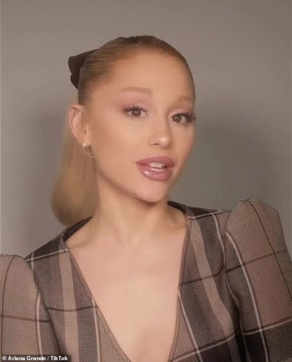 Ariana Grande reveals Wicked shoot now ‘halfway’ done while reflecting on ‘life changing’ experience