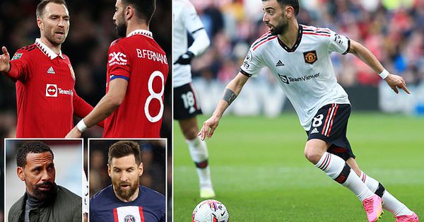 Only Lionel Messi is above Bruno Fernandes' creative levels, claims Rio Ferdinand https://t.co/NtvN61mvPS