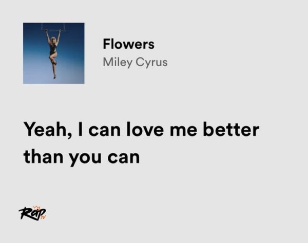 miley cyrus / flowers https://t.co/Nf5VjiteXl