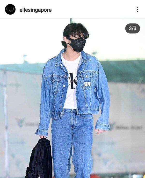 ELLE Singapore posted Jungkook’s Incheon Airport departure pictures with the caption: “Jungkook of BTS flaunted his new Calvin Klein fit at the Incheon airport as the brand's latest global ambassador ?” 

https://t.co/sqppgr9MU7 https://t.co/u4v1a1yUC9